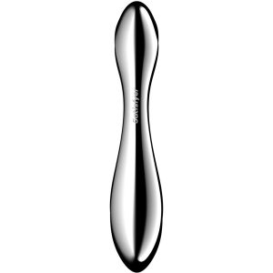 Satisfyer Pure Gravity 2 Edelstahl-Dildo mit Rillen – Bild 4