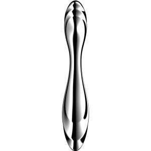 Satisfyer Pure Gravity 2 Edelstahl-Dildo mit Rillen – Bild 2