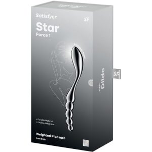 Satisfyer Dildo Star Force 1 Dubbele Dildo van Roestvrij Staal Satisfyer Dildo Star Force 1 Dubbele Dildo van Roestvrij Staal - Afbeelding 5