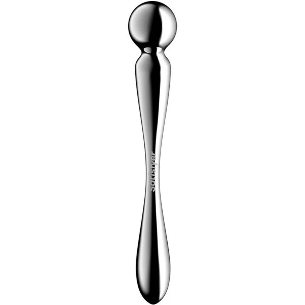 Satisfyer Dildo Star Force 2 Dubbele Dildo van Roestvrij Staal Satisfyer Dildo Star Force 2 Dubbele Dildo van Roestvrij Staal