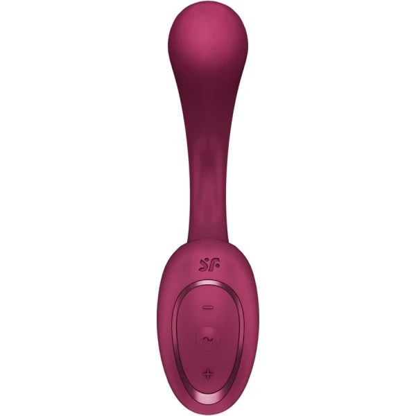 Satisfyer Vibrator G for Goddess 2 Rabbit Vibrator met Clitorisstimulator Bordeaux