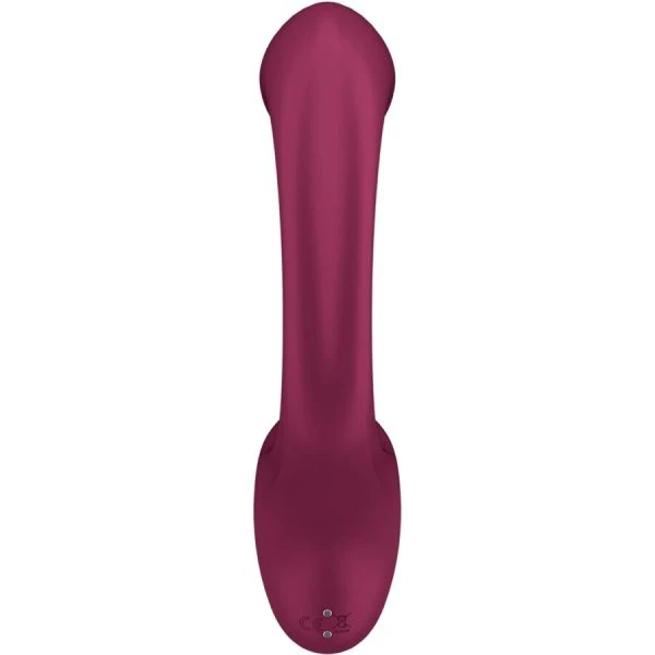 Satisfyer Vibrator G for Goddess 2 Rabbit Vibrator met Clitorisstimulator Bordeaux