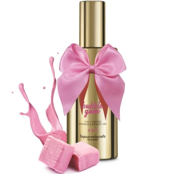 Bijoux Love Cosmetiques Bubble GUM 2-in-1 Geurende Massage- & Intimgel 100 ml