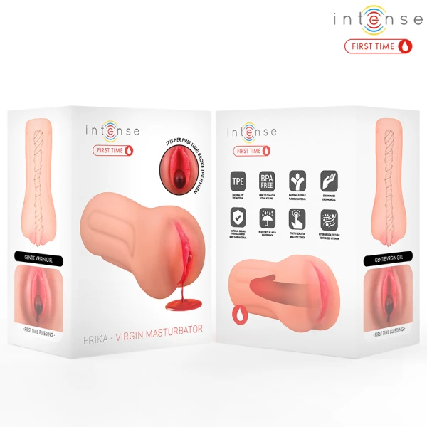 Intense Erika Realistic Masturbator mit Blutung, TPE