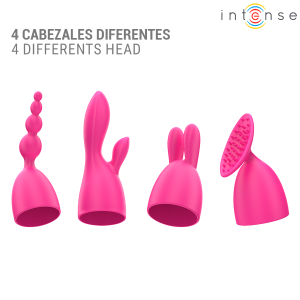 Intense High Tech Cher Vibrator met 20 modi en 4 opzetstukken Intense High Tech Cher Vibrator met 20 modi en 4 opzetstukken - Afbeelding 7