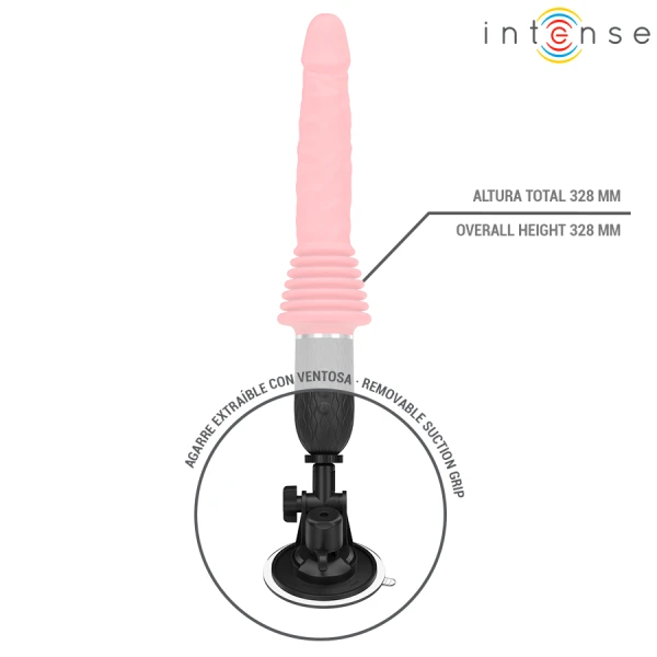 Intense High Tech Cynthia Afstandsbediening Stootvibrator met Verwarmingsfunctie