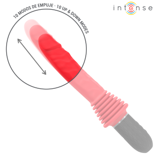 Intense High Tech Cynthia Afstandsbediening Stootvibrator met Verwarmingsfunctie Intense High Tech Cynthia Afstandsbediening Stootvibrator met Verwarmingsfunctie - Afbeelding 9