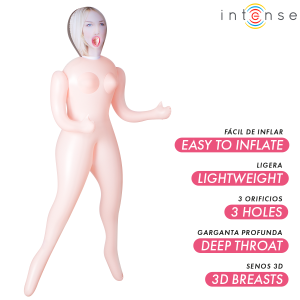 Intense Bodies & Masturbators opblaasbare pop Ingrid met 3 openingen Intense Bodies & Masturbators opblaasbare pop Ingrid met 3 openingen - Afbeelding 2