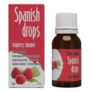 Cobeco Pharma Spanish Drops Nahrungsergänzungsmittel Himbeer-romantik 15 ml