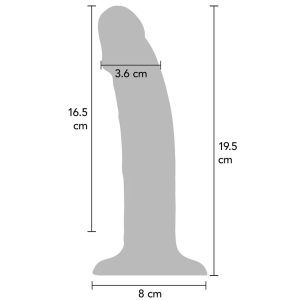 GET Real Siliconen Vibrator met zuignap, oplaadbaar, 19,5 cm, paars GET Real Siliconen Vibrator met zuignap, oplaadbaar, 19,5 cm, paars - Afbeelding 3