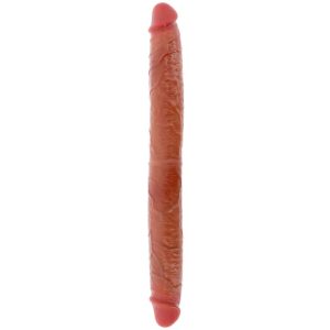 GET Real Double-Ended Silicone Dildo with Movable Foreskin 46 cm GET Real Double-Ended Silicone Dildo with Movable Foreskin 46 cm - Image 1