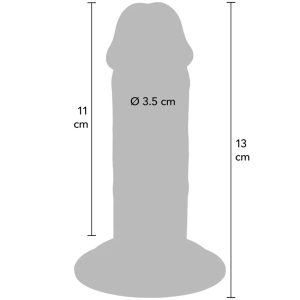 GET Real Deluxe Dildo mit Saugnapf, 13 cm, TPE GET Real Deluxe Dildo mit Saugnapf, 13 cm, TPE – Bild 4