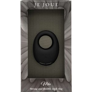 JE Joue Mio Vibratorring voor koppels, zwart JE Joue Mio Vibratorring voor koppels, zwart - Afbeelding 1