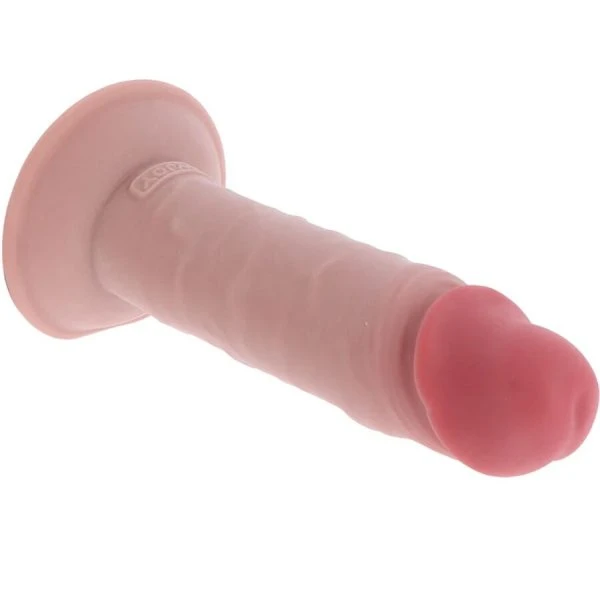 GET Real Deluxe Dildo met zuignap, dubbeldicht TPE, 20 cm GET Real Deluxe Dildo met zuignap, dubbeldicht TPE, 20 cm