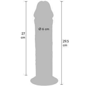 GET Real Deluxe Dildo met zuignap, TPE, 29,5 cm GET Real Deluxe Dildo met zuignap, TPE, 29,5 cm - Afbeelding 4