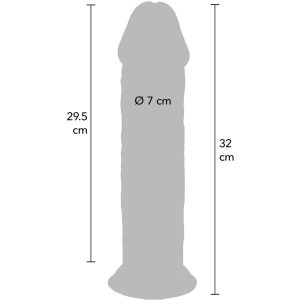 GET Real Deluxe Thick Dildo met Dual-Density TPE 32 cm GET Real Deluxe Thick Dildo met Dual-Density TPE 32 cm - Afbeelding 4