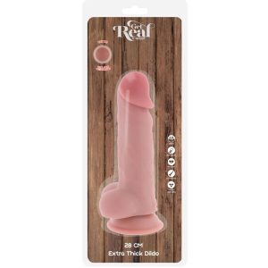 GET Real Deluxe Realistic Penis With Testicles Extra Thick Dildo 28 cm GET Real Deluxe Realistic Penis With Testicles Extra Thick Dildo 28 cm - Afbeelding 5