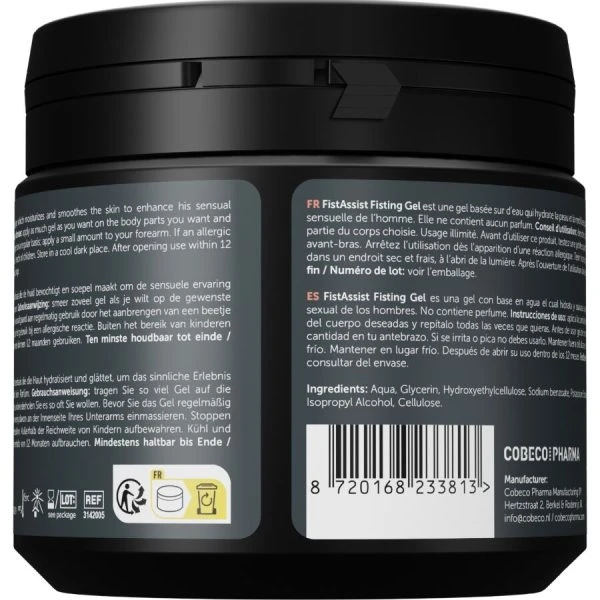 Cobeco Pharma Fist Assist Fisting-Gel extra dick, wasserbasiert, 500 ml