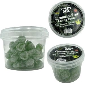 Diablo Goloso Penis-snoepjes met cannabisaroma, 20 stuks Diablo Goloso Penis-snoepjes met cannabisaroma, 20 stuks - Afbeelding 1