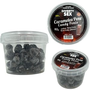 Diablo Picante Penis-Bonbons met Rum-Cola-smaak, 20 stuks Diablo Picante Penis-Bonbons met Rum-Cola-smaak, 20 stuks - Afbeelding 1