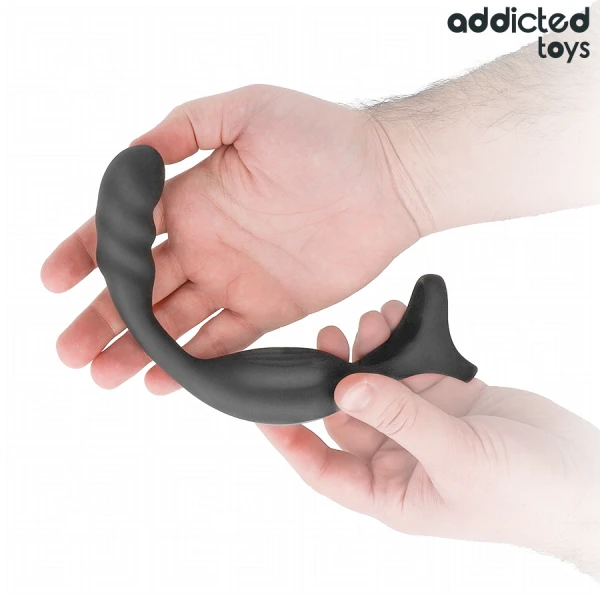 Addicted Toys Dubbele prostaatring met afstandsbediening, siliconen Addicted Toys Dubbele prostaatring met afstandsbediening, siliconen