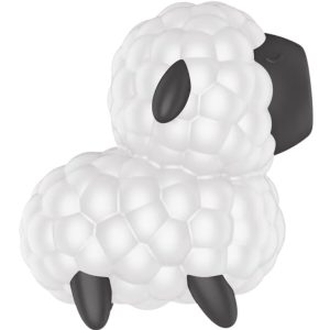 Satisfyer Dreamy Sheep Opgelegde Vibrator met Luchtpuls en Trilling Satisfyer Dreamy Sheep Opgelegde Vibrator met Luchtpuls en Trilling - Afbeelding 2