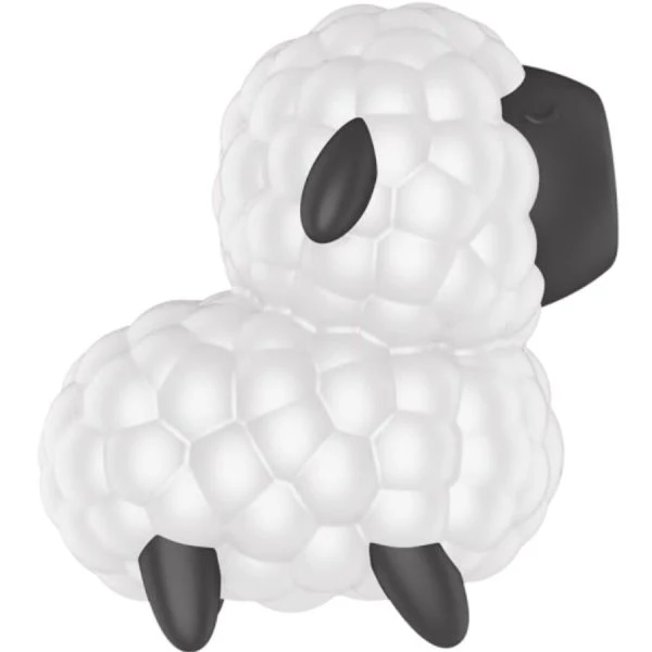 Satisfyer Dreamy Sheep Opgelegde Vibrator met Luchtpuls en Trilling Satisfyer Dreamy Sheep Opgelegde Vibrator met Luchtpuls en Trilling