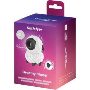 Satisfyer Dreamy Sheep Opgelegde Vibrator met Luchtpuls en Trilling Satisfyer Dreamy Sheep Opgelegde Vibrator met Luchtpuls en Trilling - Afbeelding 3