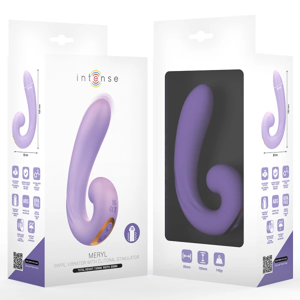 Intense High Tech Meryl Doppelvibrator Klitorisstimulator Intense High Tech Meryl Doppelvibrator Klitorisstimulator