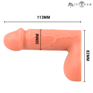 MR. Intense Dildos Floppy Size S Realistic Packer van siliconen MR. Intense Dildos Floppy Size S Realistic Packer van siliconen - Afbeelding 5