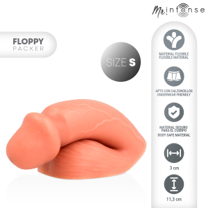 MR. Intense Dildos Floppy Size S Realistic Packer van siliconen MR. Intense Dildos Floppy Size S Realistic Packer van siliconen - Afbeelding 2