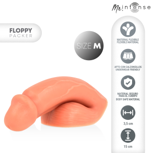 MR. Intense Dildos Floppy Size M Realistic Packer van siliconen MR. Intense Dildos Floppy Size M Realistic Packer van siliconen - Afbeelding 2