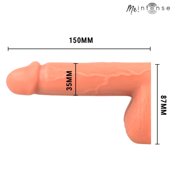 MR. Intense Dildos Floppy Size M Realistic Packer van siliconen