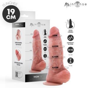 MR. Intense Dildos Silicone Dildo Spencer Small 19 cm with Testicles MR. Intense Dildos Silicone Dildo Spencer Small 19 cm with Testicles - Image 1