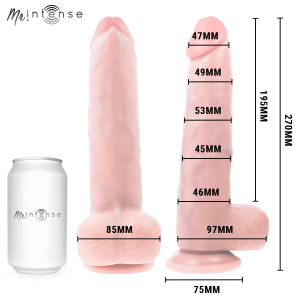 Mr. Intense Neeson Dildo met Ballen, 27 cm totale lengte Mr. Intense Neeson Dildo met Ballen, 27 cm totale lengte - Afbeelding 6