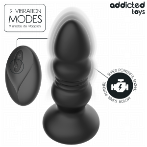 Addicted Toys Anale Vibrator met Stootfunctie en LED, 11,9 cm Addicted Toys Anale Vibrator met Stootfunctie en LED, 11,9 cm - Afbeelding 4