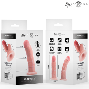 MR. Intense Dildos Silikon-Dildo Terence Small 16,5 cm natur MR. Intense Dildos Silikon-Dildo Terence Small 16,5 cm natur - Afbeelding 3