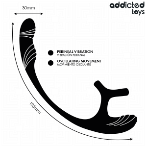 Addicted Toys Anal Vibrator with Testicle Stimulator and 360° Wave Motion Addicted Toys Anal Vibrator with Testicle Stimulator and 360° Wave Motion - Image 6