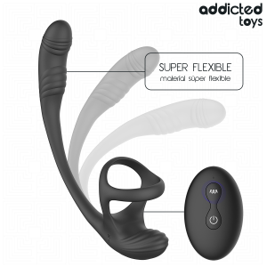 Addicted Toys Anal Vibrator with Testicle Stimulator and 360° Wave Motion Addicted Toys Anal Vibrator with Testicle Stimulator and 360° Wave Motion - Image 7