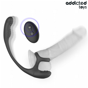 Addicted Toys Anal Vibrator with Testicle Stimulator and 360° Wave Motion Addicted Toys Anal Vibrator with Testicle Stimulator and 360° Wave Motion - Image 4