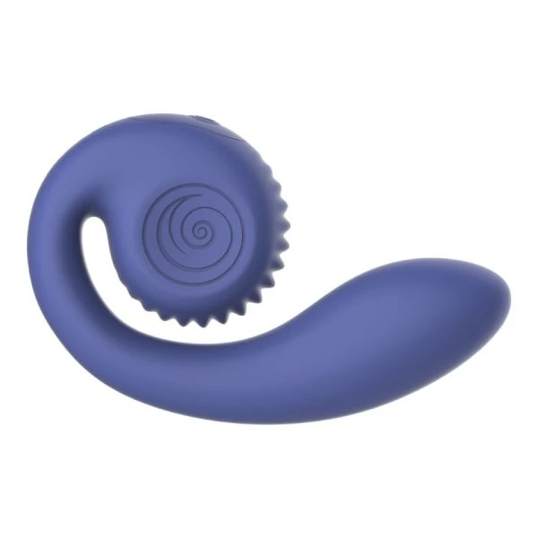 Snail Vibe Gizi Lite Dual G-punt- & clitorisvibrator met 5 standen, paars
