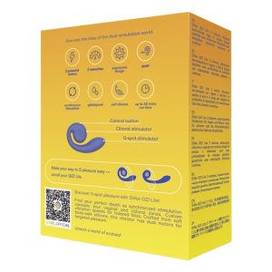Snail Vibe Gizi Lite Dual G-punt- & clitorisvibrator met 5 standen, paars Snail Vibe Gizi Lite Dual G-punt- & clitorisvibrator met 5 standen, paars - Afbeelding 5