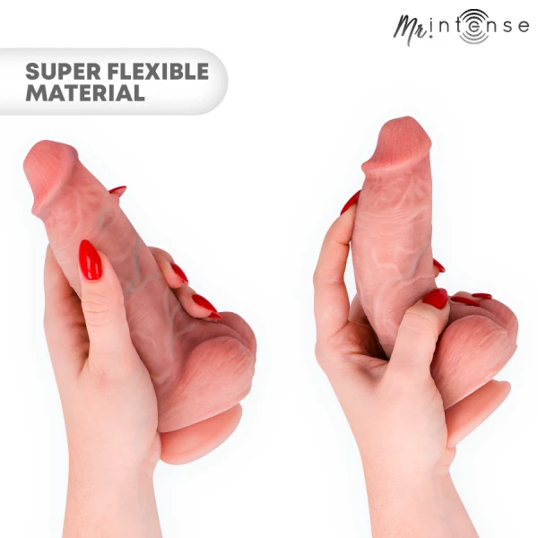 MR. Intense Dildos Silicone Dildo Spencer Small 19 cm with Testicles