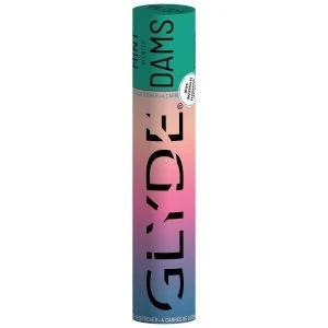 Sheer Glyde Latex Oral Sex Sheet Mint, 25 cm x 15 cm