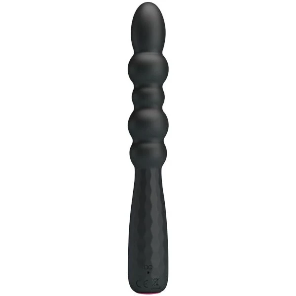 MR Play Flexible Vibrating Anal Plug, black