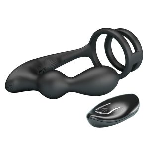 MR Play Vibrerende anaalplug met penising en afstandsbediening zwart MR Play Vibrerende anaalplug met penising en afstandsbediening zwart - Afbeelding 2