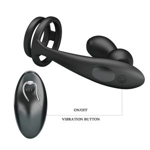 MR Play Vibrerende anaalplug met penising en afstandsbediening zwart MR Play Vibrerende anaalplug met penising en afstandsbediening zwart - Afbeelding 5
