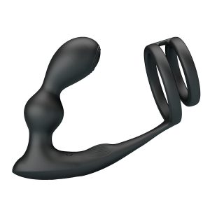 MR Play Vibrerende anaalplug met penising en afstandsbediening zwart MR Play Vibrerende anaalplug met penising en afstandsbediening zwart - Afbeelding 4