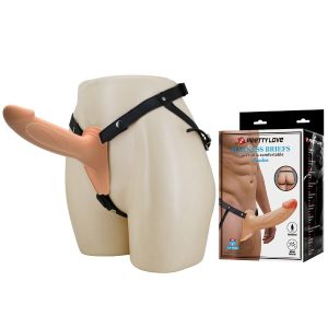 Harness Collection Pretty Love Landon Vibrations-Strap-On für Hellhaut, 18 cm Harness Collection Pretty Love Landon Vibrations-Strap-On für Hellhaut, 18 cm – Bild 2