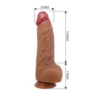 Pretty Love Najm Siliconen Dildo met Zuignap, realistisch Pretty Love Najm Siliconen Dildo met Zuignap, realistisch - Afbeelding 7